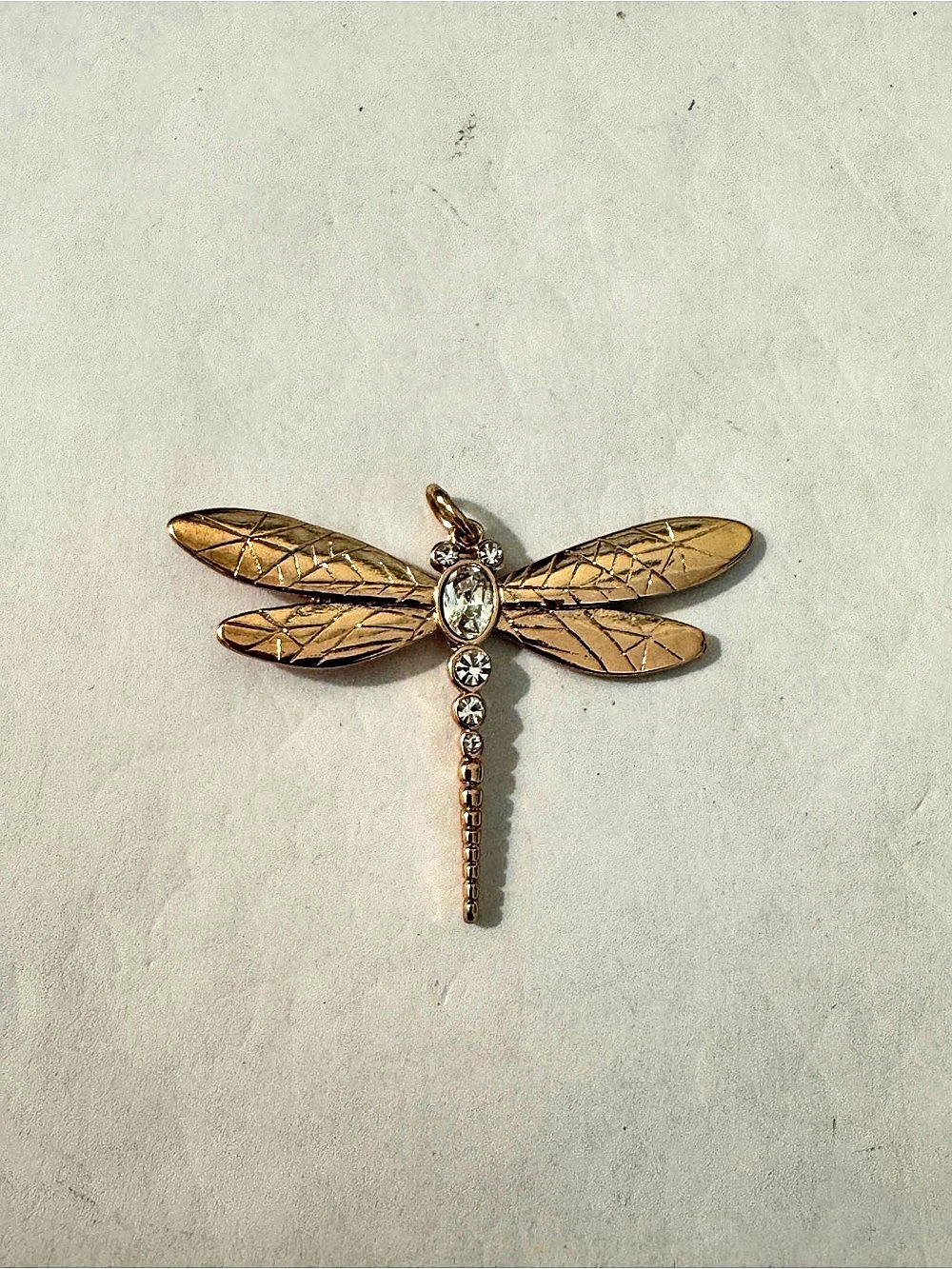 Dragonfly pendant in Gold Like New 316 - Picture 2 of 3